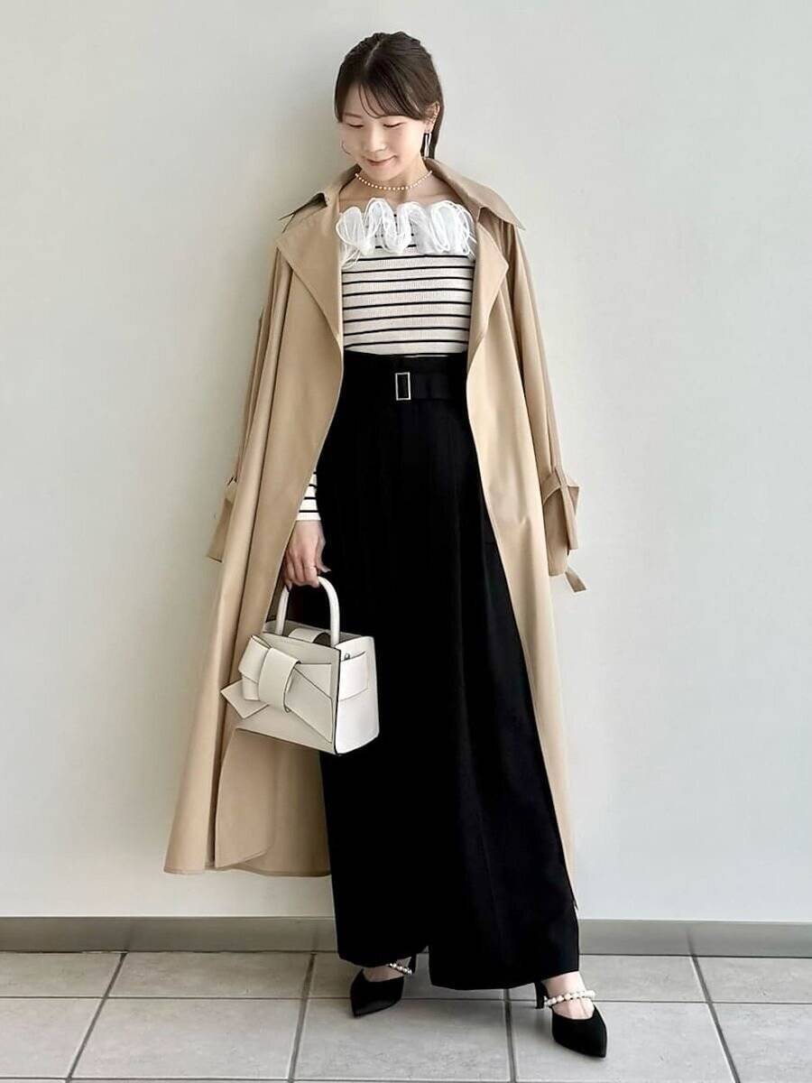 春の主役「トレンチコート」で知的に決める！大人のきれいめカジュアルコーデ5style