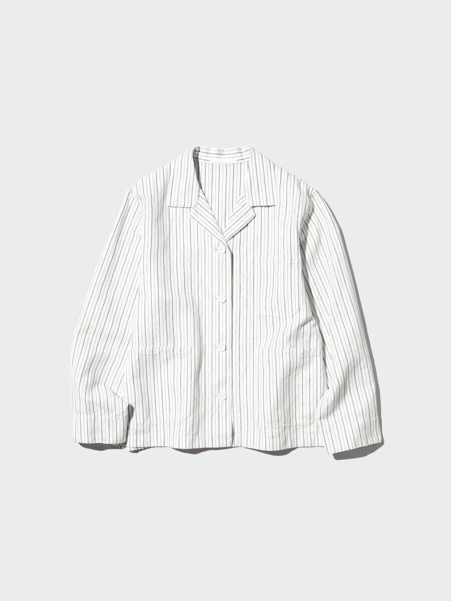 ユニクロの値下げライトアウター買うの迷ってる暇なし！さらっと羽織れてまさに今ちょうどいい♡
