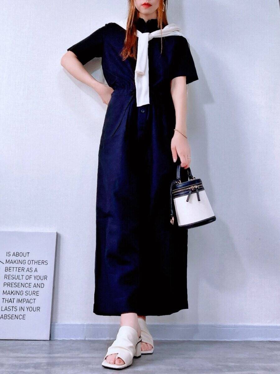 ユニクロのジャンプスーツが優秀すぎ♡作業着に見せない154cmさんの高見え着こなし術