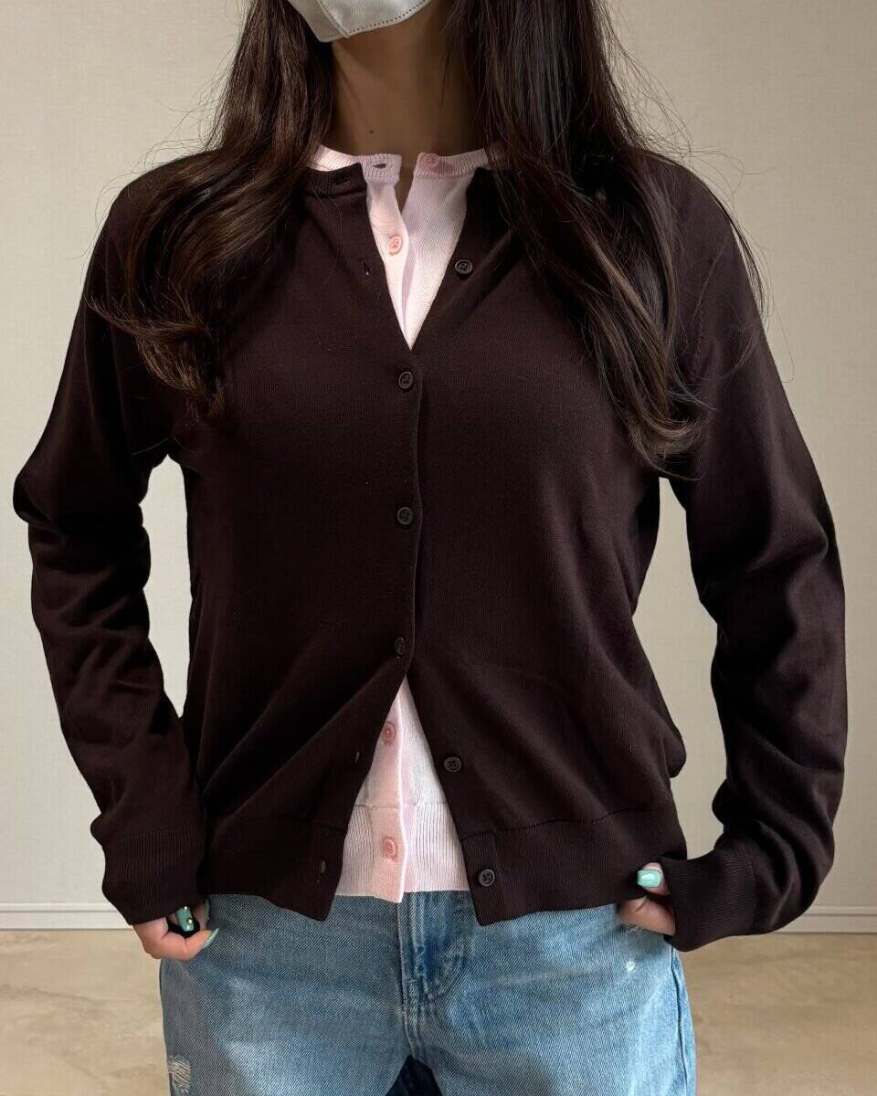 154cmさんが実証！ユニクロですっきり見せを叶える！レイヤードコーデの着膨れ回避術♡