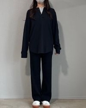 154cmさんが実証！ユニクロですっきり見せを叶える！レイヤードコーデの着膨れ回避術♡