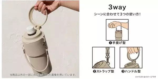 ニトリからもついに出たよ～！「ネットで見て気になってた」持ち手付きの便利なボトルホルダー