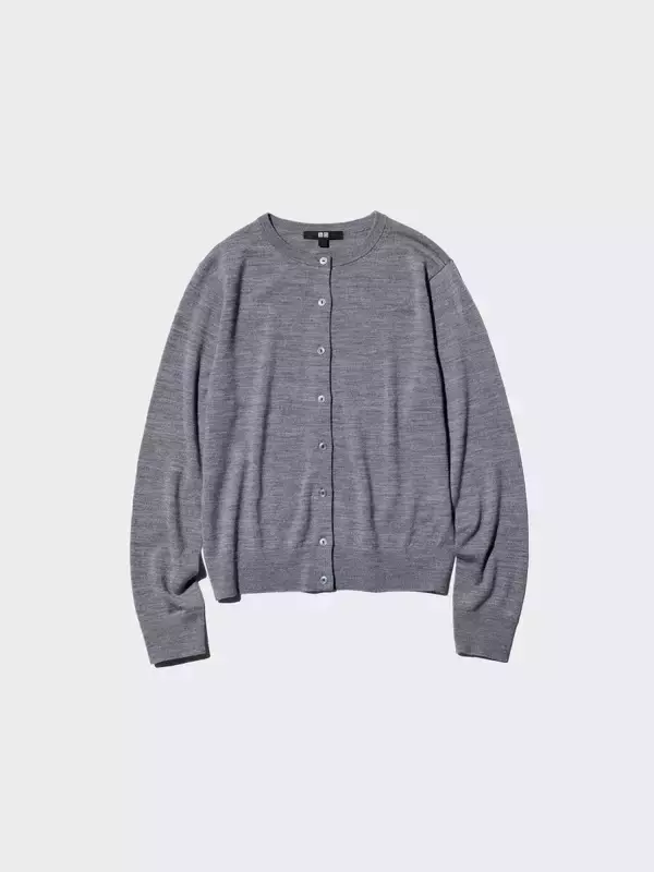 ユニクロカーディガンが想像以上にお役立ち♡春の寒暖差に週5レベルで着まわせる！