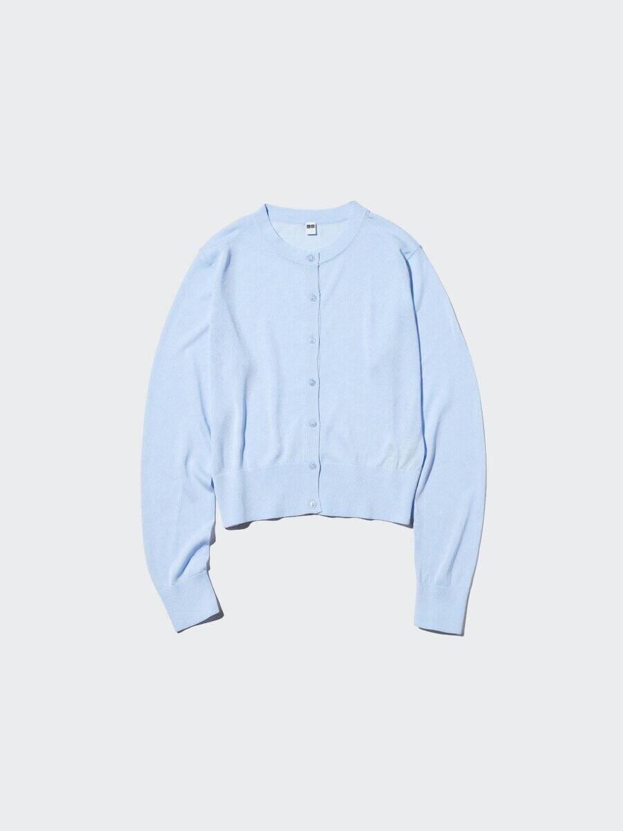 ユニクロカーディガンが想像以上にお役立ち♡春の寒暖差に週5レベルで着まわせる！