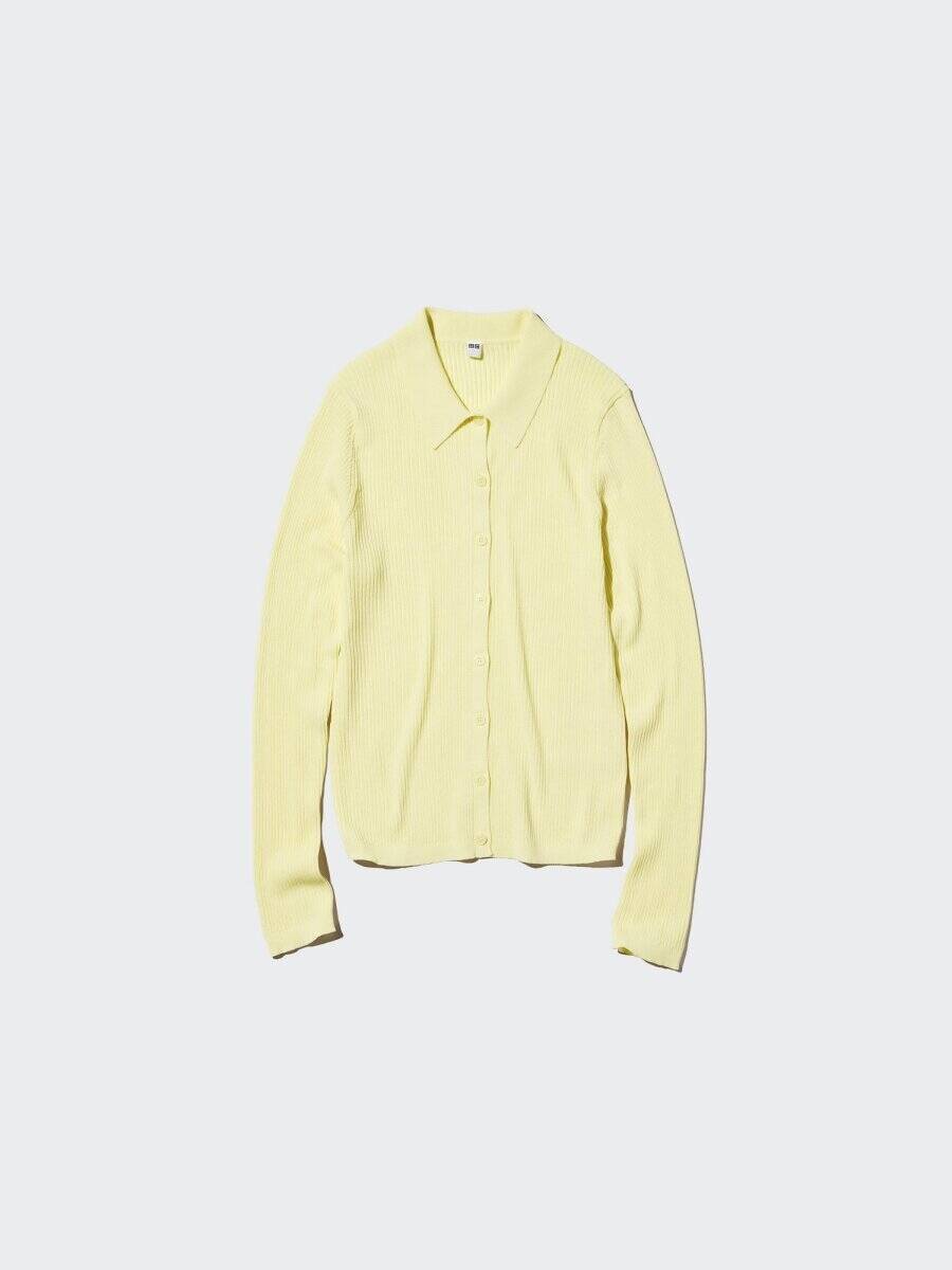 ユニクロカーディガンが想像以上にお役立ち♡春の寒暖差に週5レベルで着まわせる！