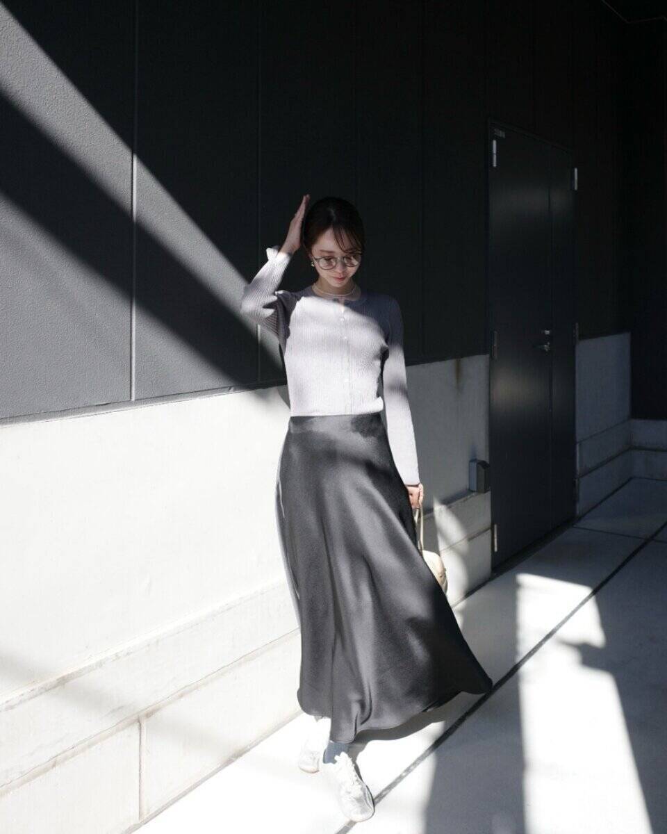 「買う前に見て！」GUトップスで縦ラインが強調されてスタイルアップ♡サイズ感レビュー