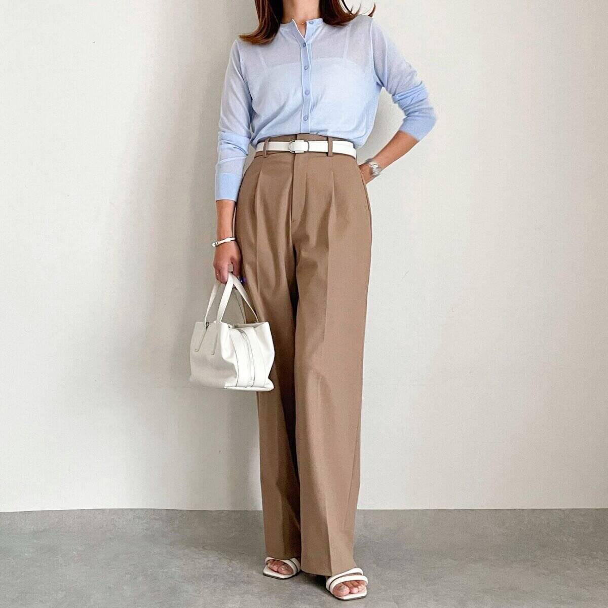 アラフォー158cmが着たら沼った♡ユニクロシアーカーデが夏のチート服すぎる！