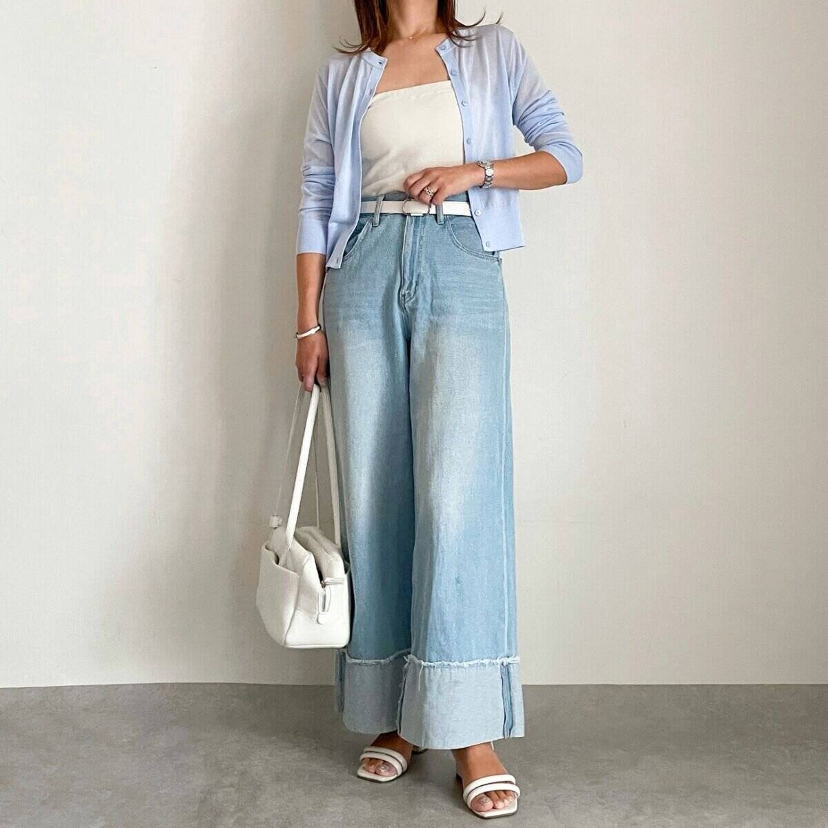 アラフォー158cmが着たら沼った♡ユニクロシアーカーデが夏のチート服すぎる！