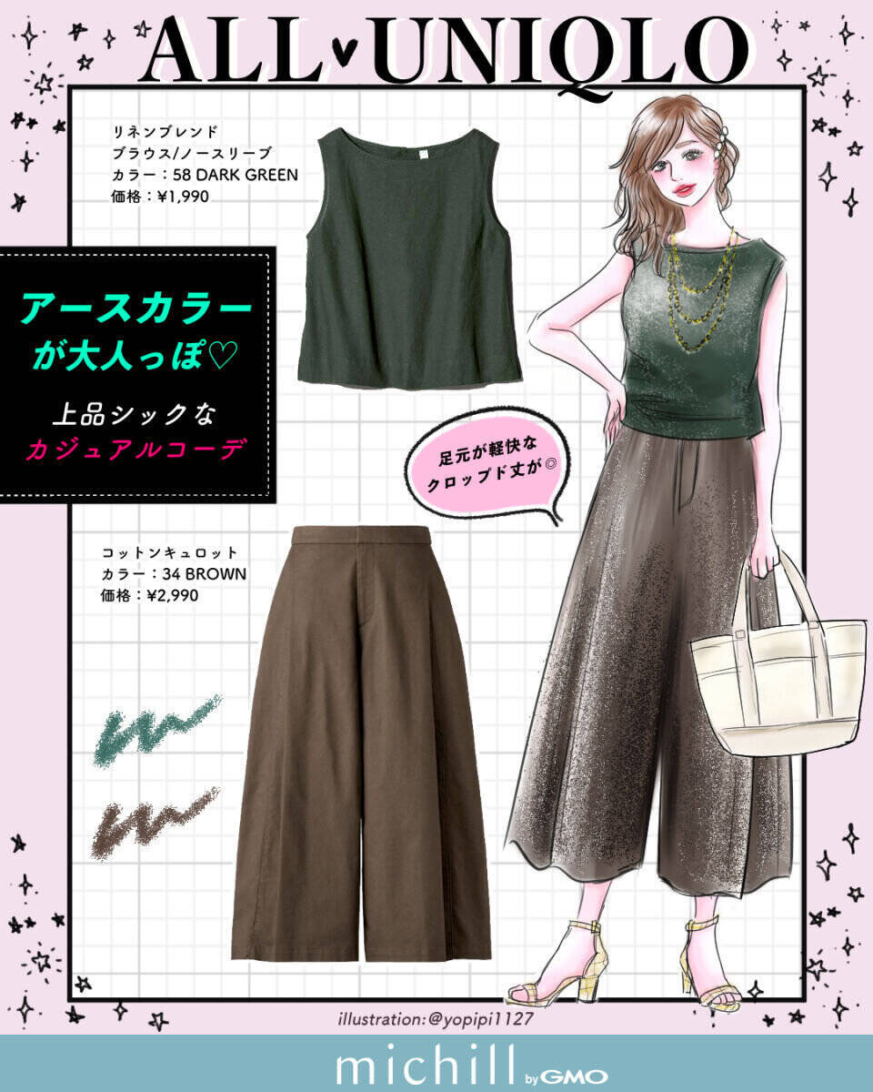 雨予報でも気分は爽やか！上下ユニクロで作る大人の雨の日コーデ6style