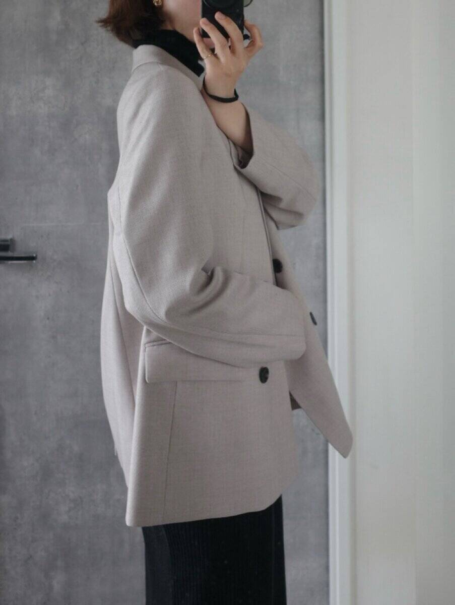 GUの「ジャケット」が昨年即完→待望の再販♡4990円でセレモニーもカジュアルもいける！