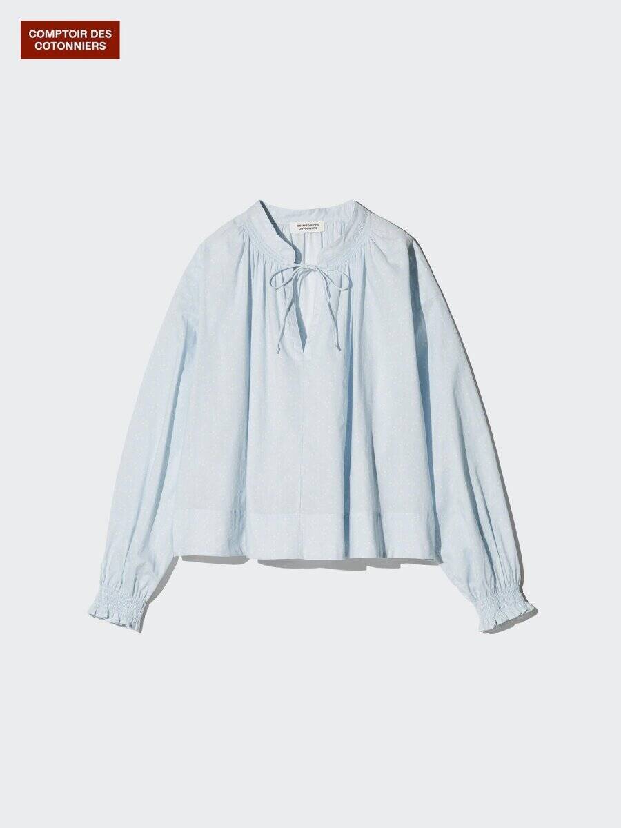 ユニクロのこれ買えなきゃショック…！1枚着るだけで一気に華やぐ♡大人の着映えブラウス5選