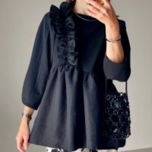 しまむらの「フリルトップス」が1639円で売り切れ必至…♡体型カバーも叶う！着回し5コーデ