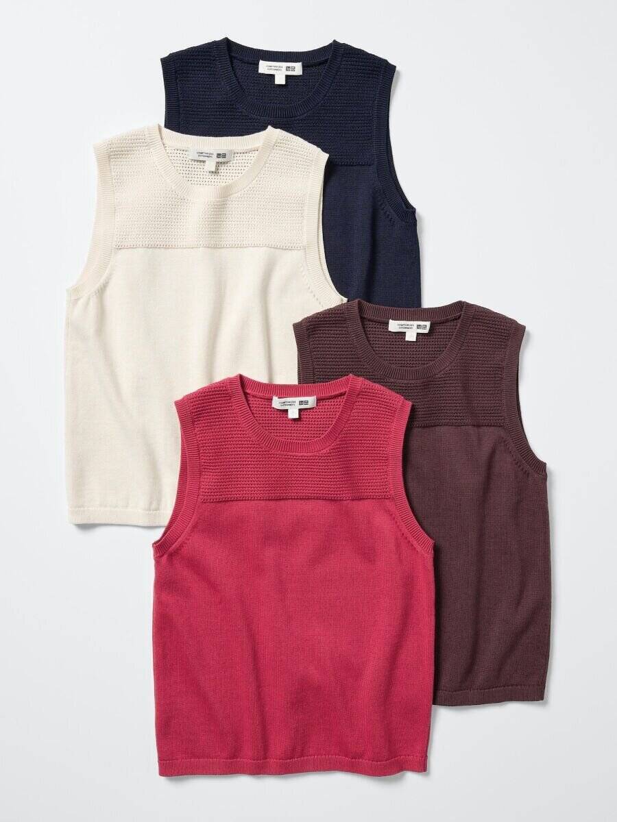 ユニクロの最旬ニット、事件レベルの可愛さです！どれ買ってもハズレなし！「春夏ニット」10選