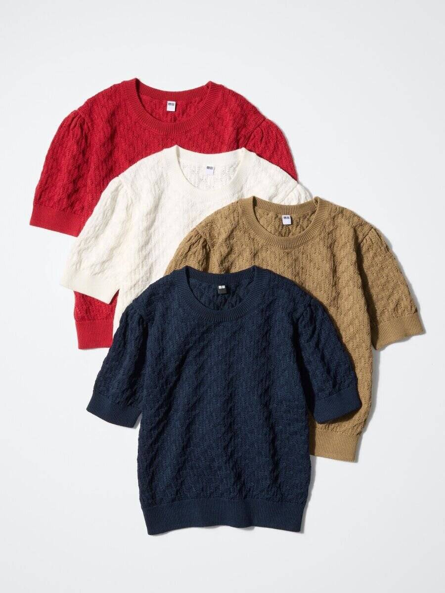 ユニクロの最旬ニット、事件レベルの可愛さです！どれ買ってもハズレなし！「春夏ニット」10選