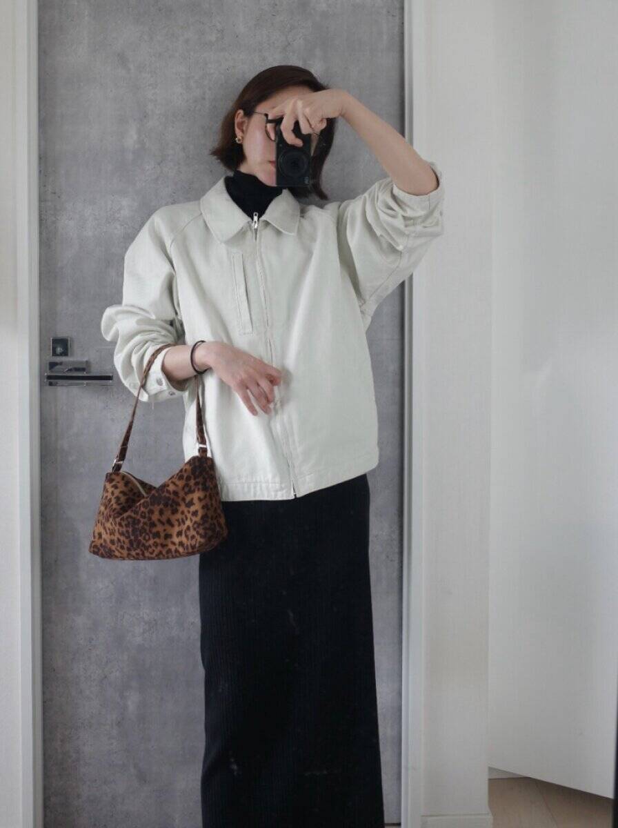 GUで3990円の春アウター見つけた♡メンズなのに女性が着ても可愛すぎる…！購入品レビュー