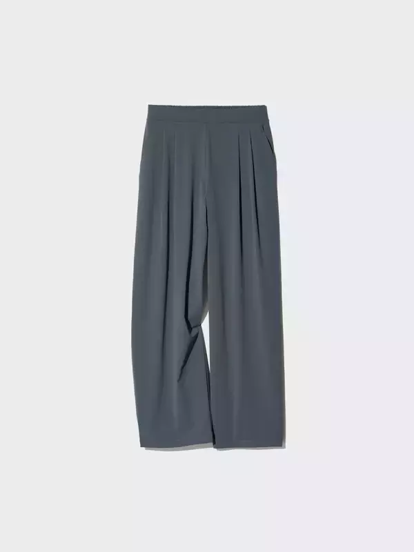 ユニクロのワイドパンツってラクチンなのに神シルエット♡大人のコレ買い名品パンツ6選