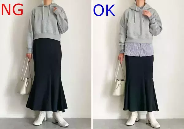 垢抜けたいなら絶対やめて！大人女子の正解はコレ♡春トップスのやりがちNG＆こなれOKコーデ