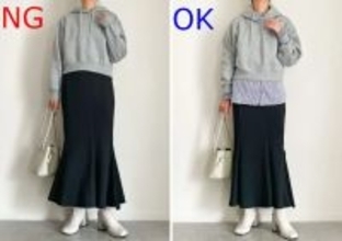 垢抜けたいなら絶対やめて！大人女子の正解はコレ♡春トップスのやりがちNG＆こなれOKコーデ