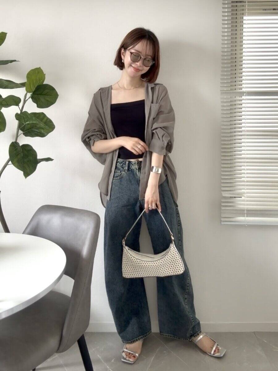 GUがまたいい感じのジーンズ出してきた♡新旧バレルデニム徹底比較！