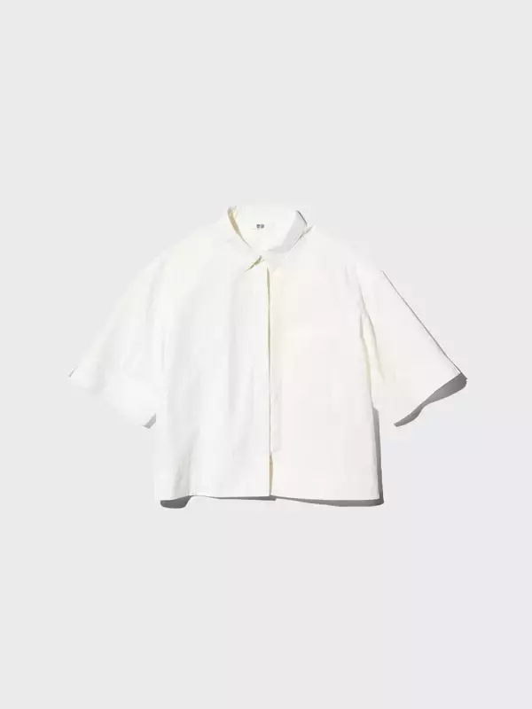 夏はユニクロの「シャツ＆ブラウス」で好印象GET♡サイズ欠け出始めてるから急いでチェック！