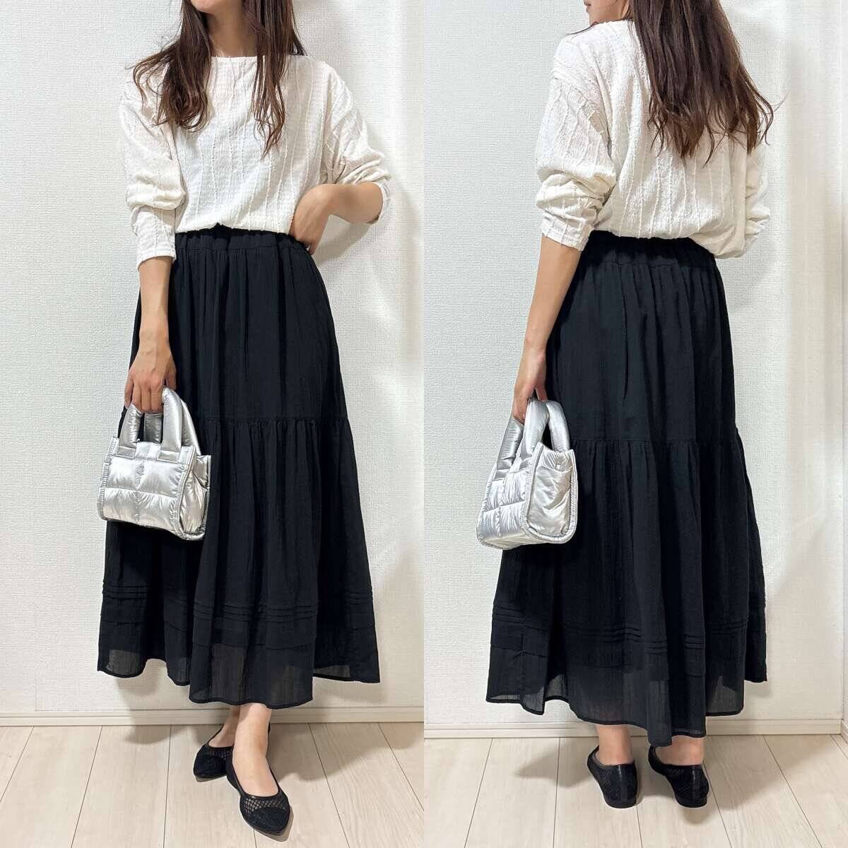 真夏でも涼しいって本当…！？足を出したくない日のユニクロマキシスカート検証