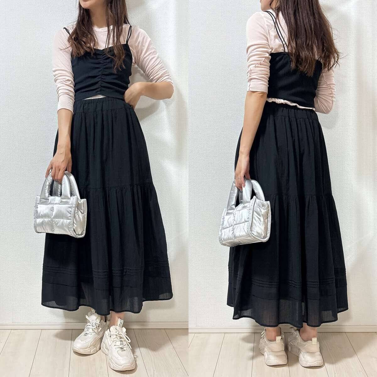 真夏でも涼しいって本当…！？足を出したくない日のユニクロマキシスカート検証