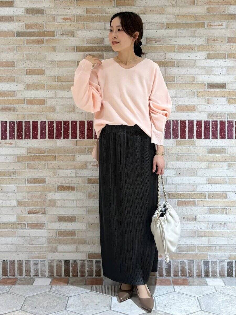 今おしゃれさんは「ピンク」を選んでる！可愛いのに大人っぽい♡春色ニットコーデ5style