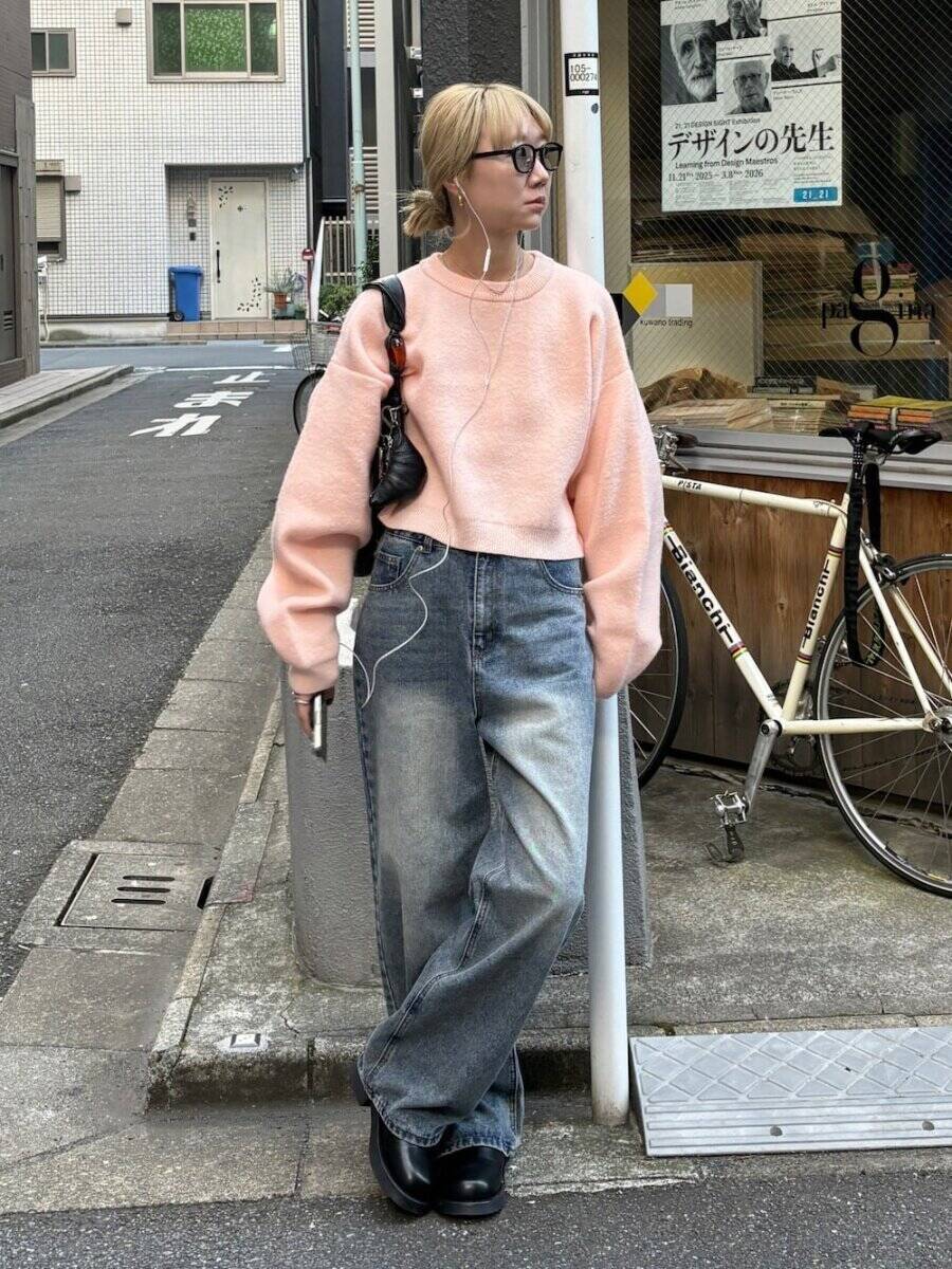 今おしゃれさんは「ピンク」を選んでる！可愛いのに大人っぽい♡春色ニットコーデ5style