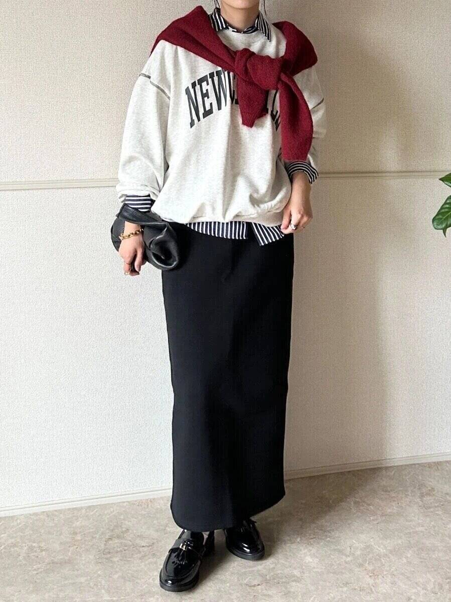 GUに急げ～！細見えも着回しも優秀なスカートが1990円に値下げ中！おしゃれな人のコーデ術