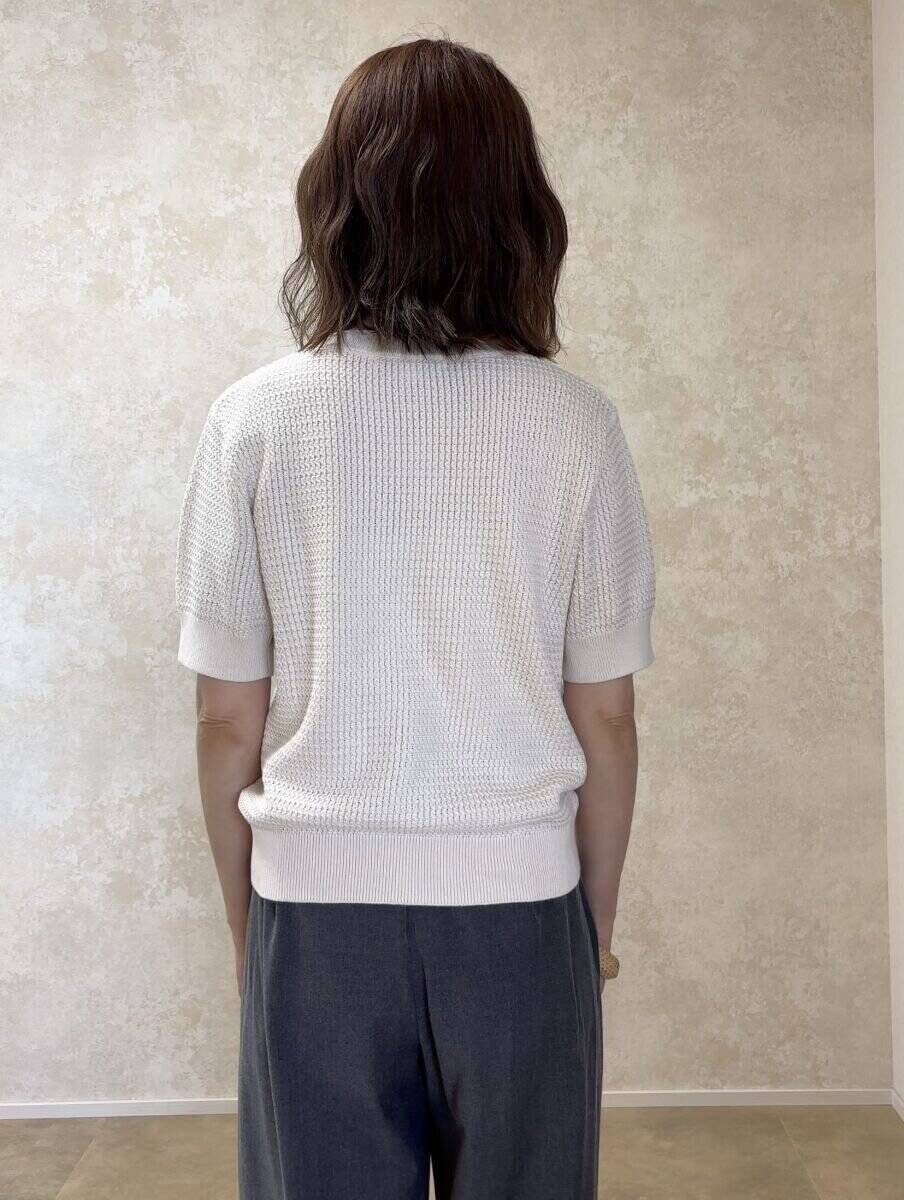 【ユニクロ】白ニットの甘さは引き算が正解♡アラフォー世代の着こなし術