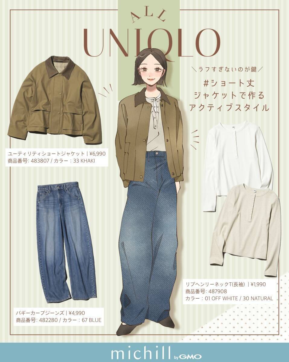 上下ユニクロで着回す7日間！春のきれいめベーシックコーデ