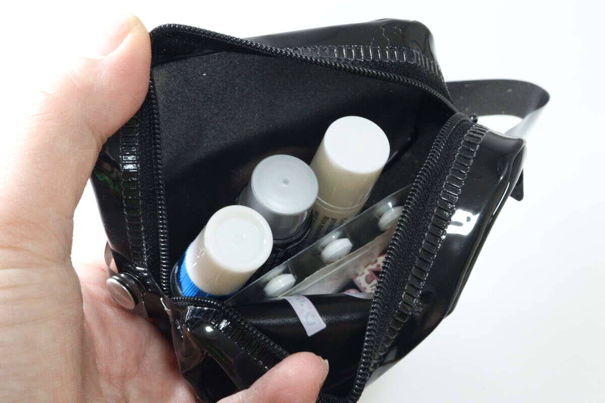 セリアが大人を狙い撃ちにしてる…！平成世代ならピンとくる！懐かしのブランド風ポーチ