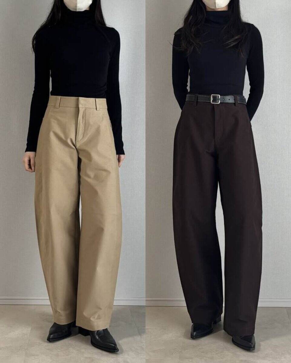 ユニクロ「バレルパンツ」口コミ3300件超え♡154cmがXSとSはき比べ！どっちが買い？