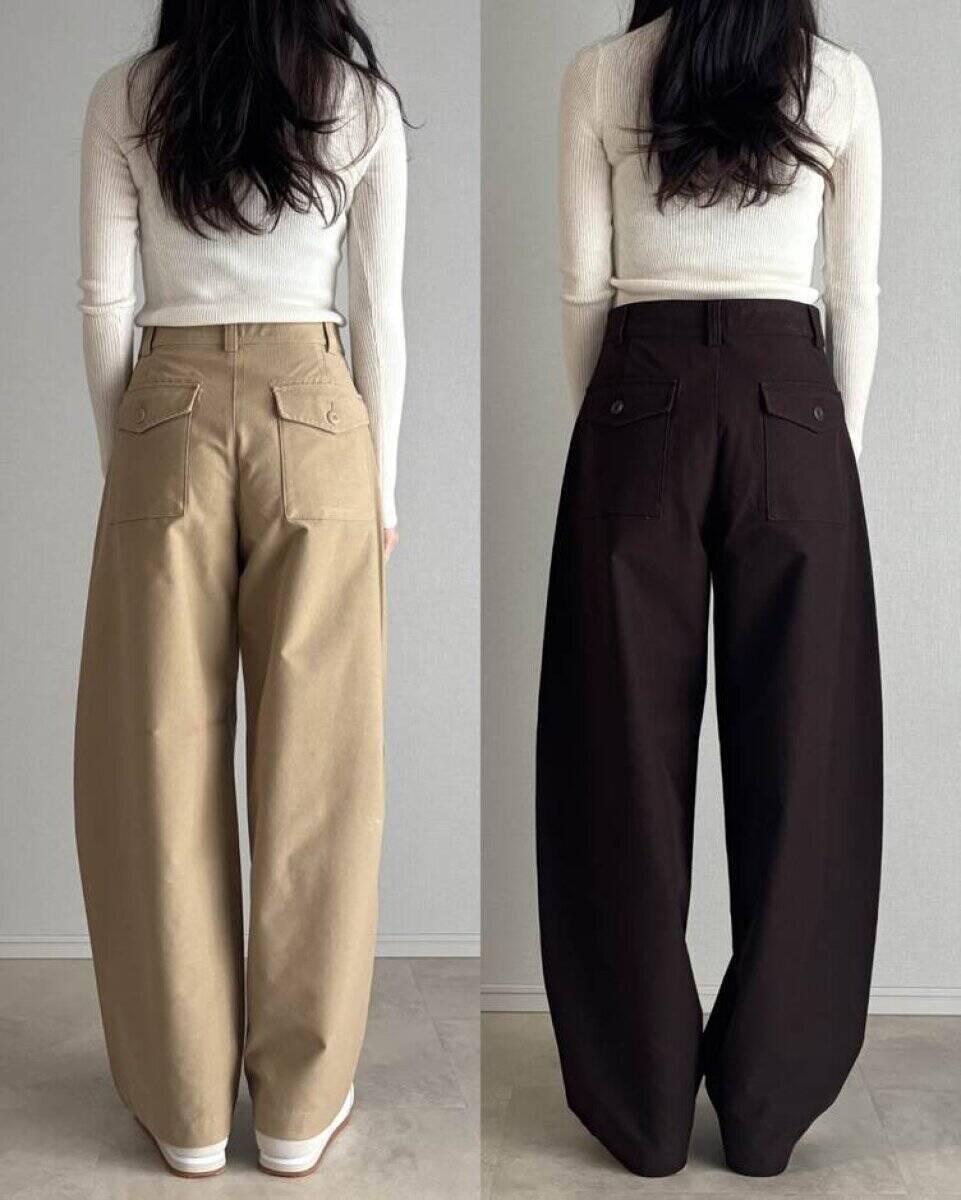 ユニクロ「バレルパンツ」口コミ3300件超え♡154cmがXSとSはき比べ！どっちが買い？