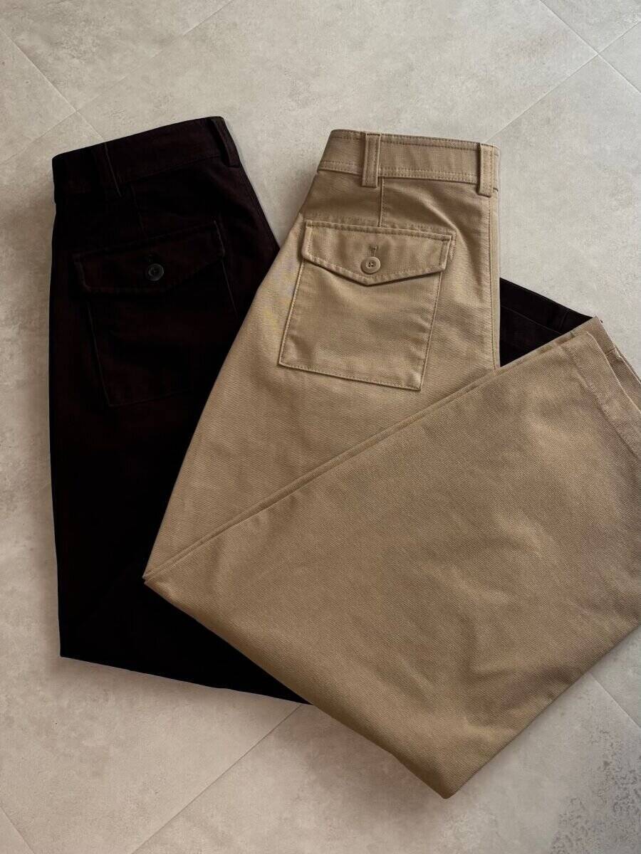 ユニクロ「バレルパンツ」口コミ3300件超え♡154cmがXSとSはき比べ！どっちが買い？