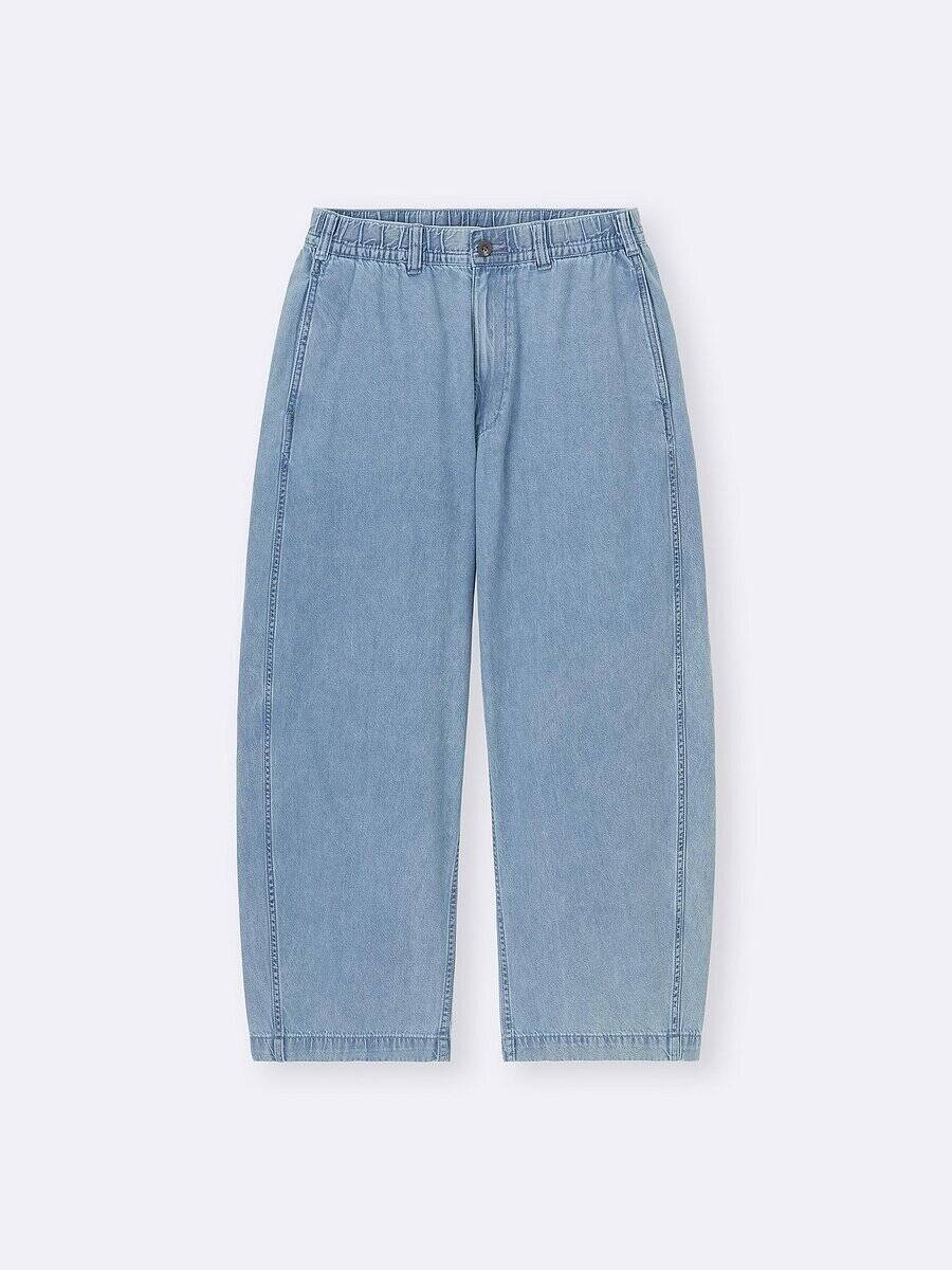 GUのワイドパンツ、もっと早く買うべきだった！美シルエット＆着まわし抜群で言うことなし♡