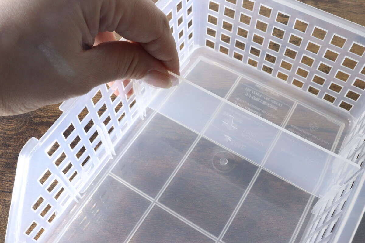 「早く使うべきだった！」もう雪崩起こさない！便利な100均の食品ストッカー