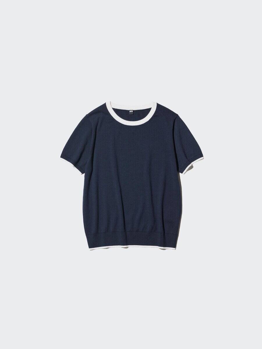きれいめ派さんはユニクロでこれ買って！着回し優秀で1枚でサマになる♡おすすめ半袖ニット5選