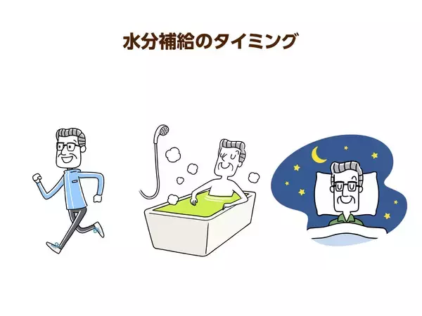 高齢者は冬の脱水に要注意！予防のポイントは「コップ１杯の水」