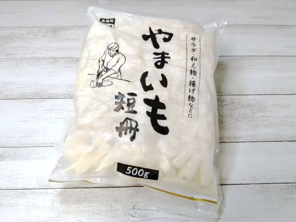 業務スーパーの500g やまいも短冊 はカット済みだしネバネバ好きにありがたい 18年7月17日 エキサイトニュース