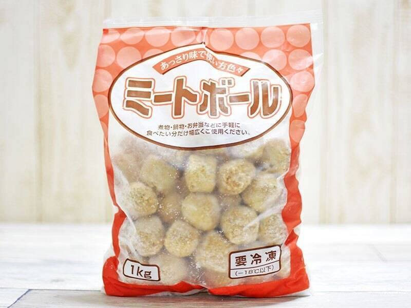 業務スーパーで売ってる1kg ミートボール はやわらか系でアレンジ向きの肉おかず 19年12月13日 エキサイトニュース