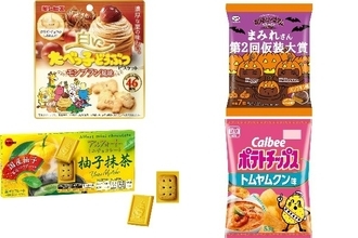 今週新発売の期間限定まとめ！『白いたべっ子どうぶつ　モンブラン風味』、『カントリーマアムまみれさん第２回仮装大賞』など♪