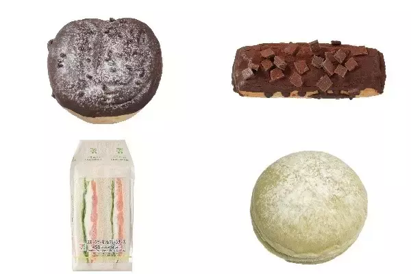 今週新発売のセブンイレブンパンまとめ！『もちっとチョコぱん』、『濃厚トリプルショコラデニッシュ』など♪