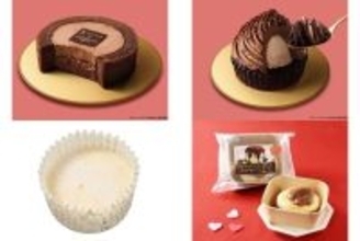 今週新発売のコンビニケーキまとめ！『×　ＧＯＤＩＶＡ　ショコラロールケーキ』、『×　ＧＯＤＩＶＡ　ドゥーブルショコラ』など♪