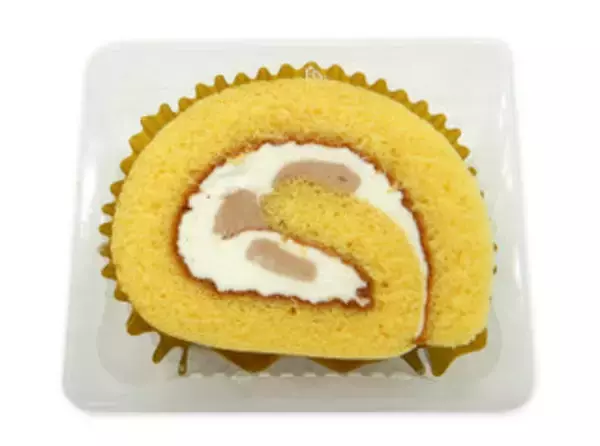 「今週新発売のしっとりまとめ！『エイジニッタ監修ロールケーキマロン』、『スイートポテト蒸しケーキ』など♪」の画像