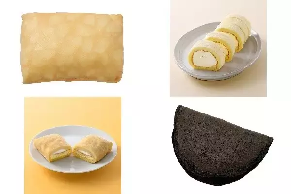 今週新発売のもちもちまとめ！『もちもち生地のティラミスクレープ』、『もっちりクリームロール　カスタードホイップ』など♪