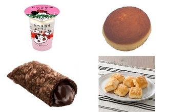 今週新発売の生クリームまとめ！『たべる牧場　いちご』、『生ドーナツ　カスタードホイップ』など♪