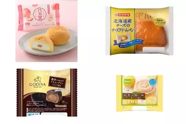 今週新発売の菓子パン
