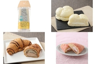 今週新発売のホイップまとめ！『よくばりサンド　チョコミント』、『ｍｅｉｊｉ　白いちぎりパン　ホワイトチョコ入りホイップ』など♪