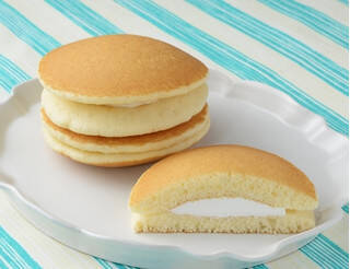 今週新発売の焼き菓子まとめ！『フィナンシェ風パンケーキ　ホイップクリーム』、『マイメロディ　米粉クッキー　プレーン』など♪